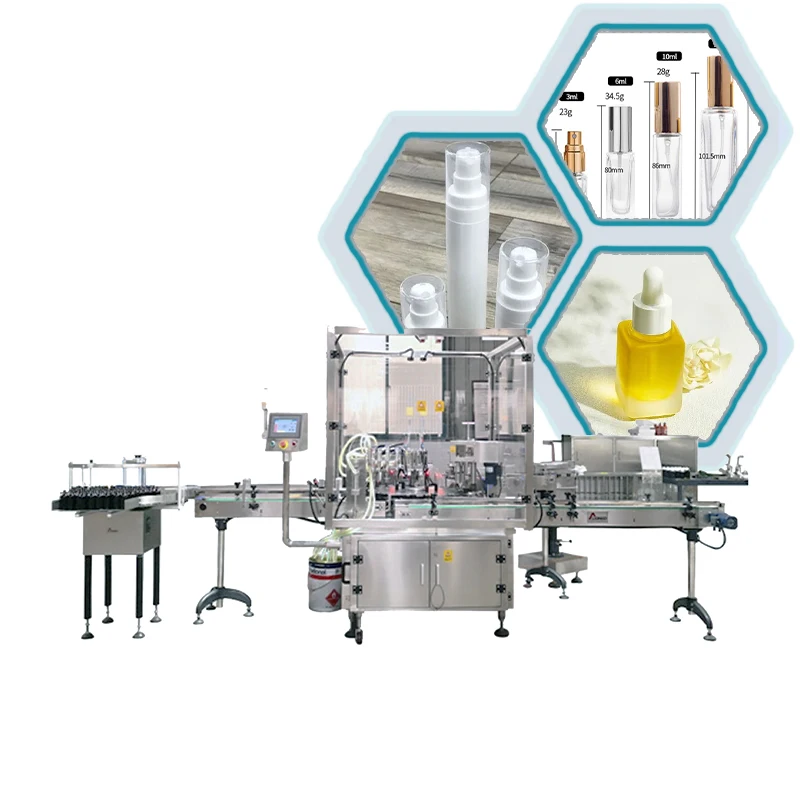 High-speed bottle syrup oral liquid filling machine and oral liquid filling perfume filling packing machine