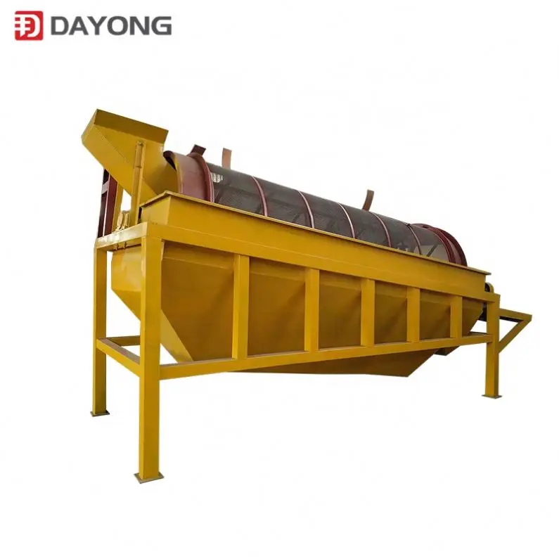 Soil Screener trommel screen machine drum sieve