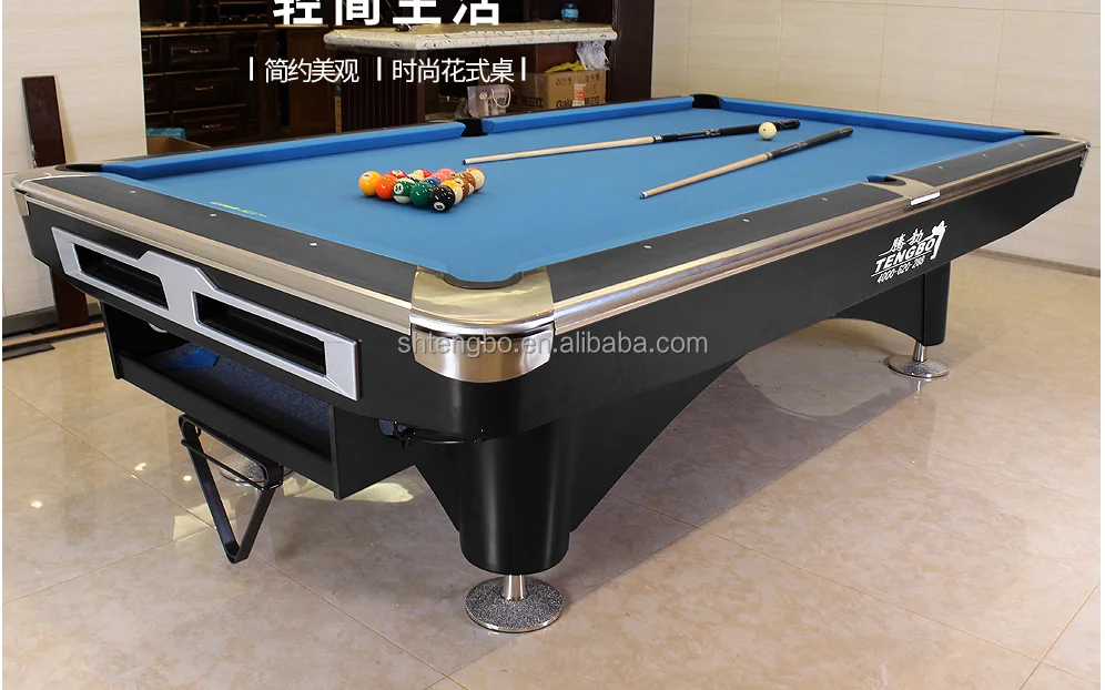 Factory supply modern top quality American nine balls solid wood frame mesa de billar for sale