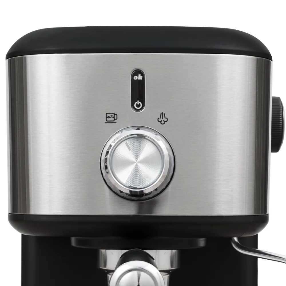 20 Bar High Pressure Pump Espresso Coffee Maker Cappuccino Machine Digital Control With 4 Buttons For ON/OFF