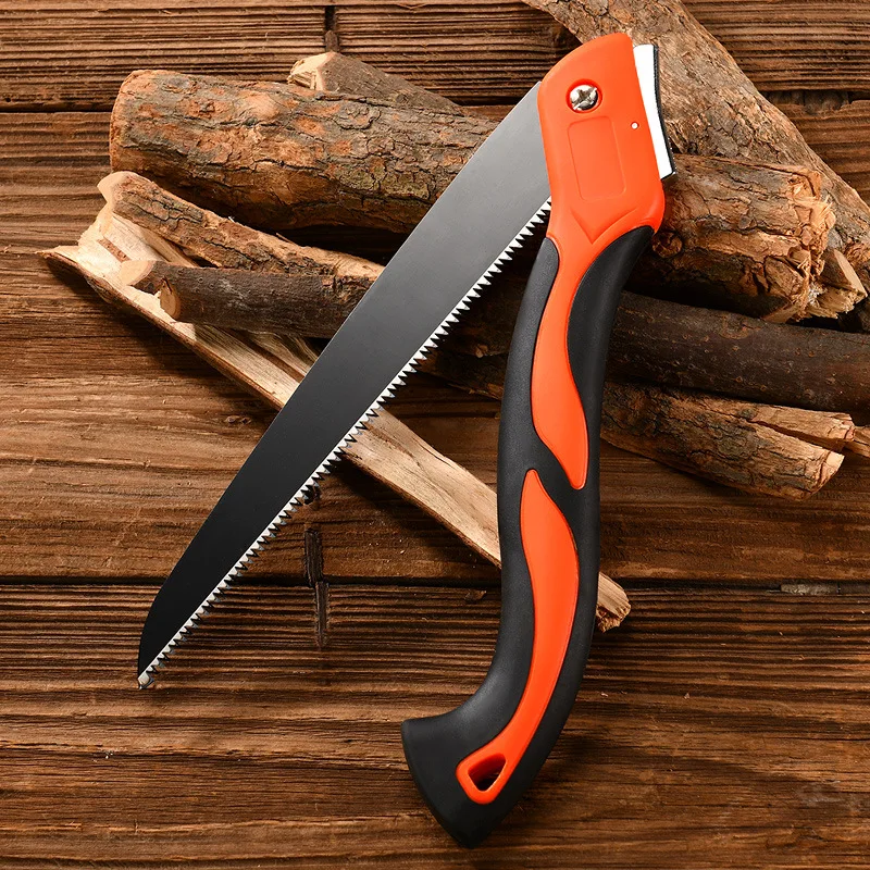 Three Sided Precision Grinding Serrated Folding Saw For Household Small Handmade Woodworking Saw Folding Saw