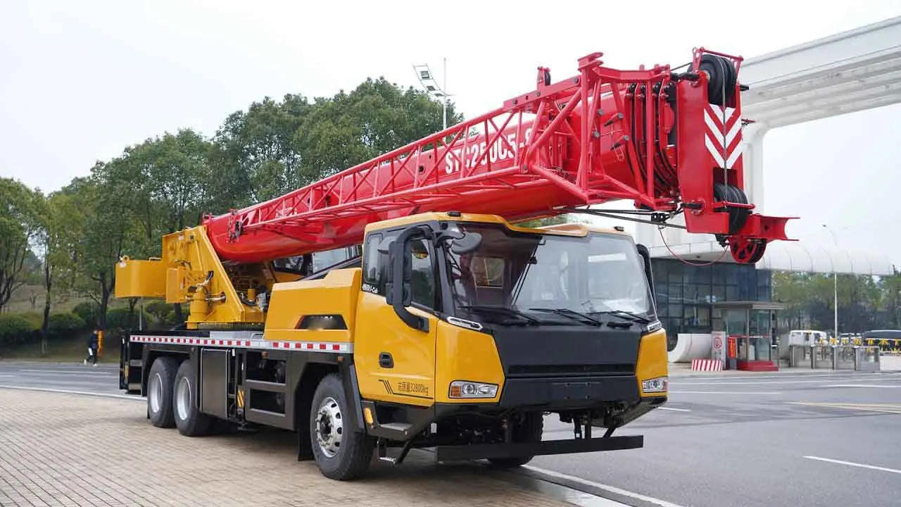 SAN 25Tons 230kw 51M STC250C5-8 Truck Crane Mobile Truck 2024 Newly Upgraded from China Top Factory