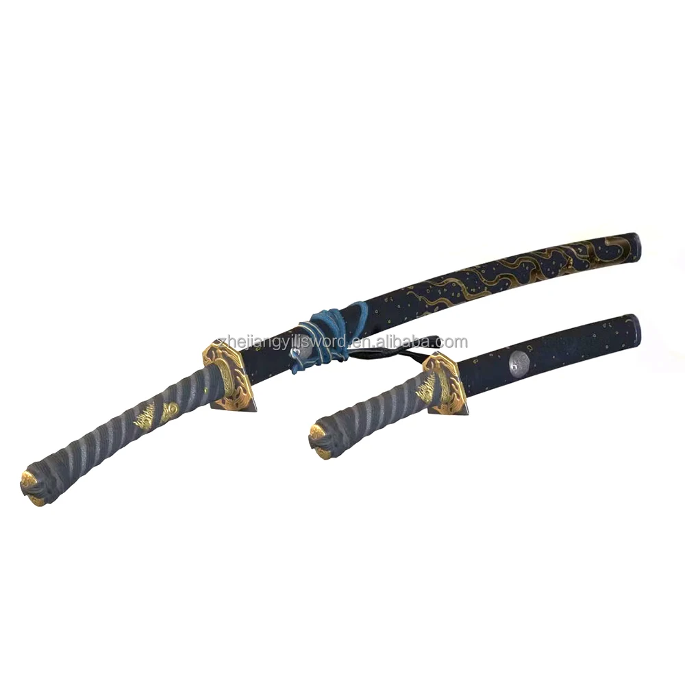 New Arrival Game Ghost of Tsushima Sword Kit Anime Cosplay Props Character Jin Sakai Real Sword Battle Ready for Sale