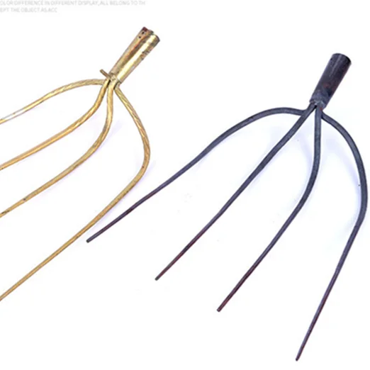 4 tine prongs welded garden fork head