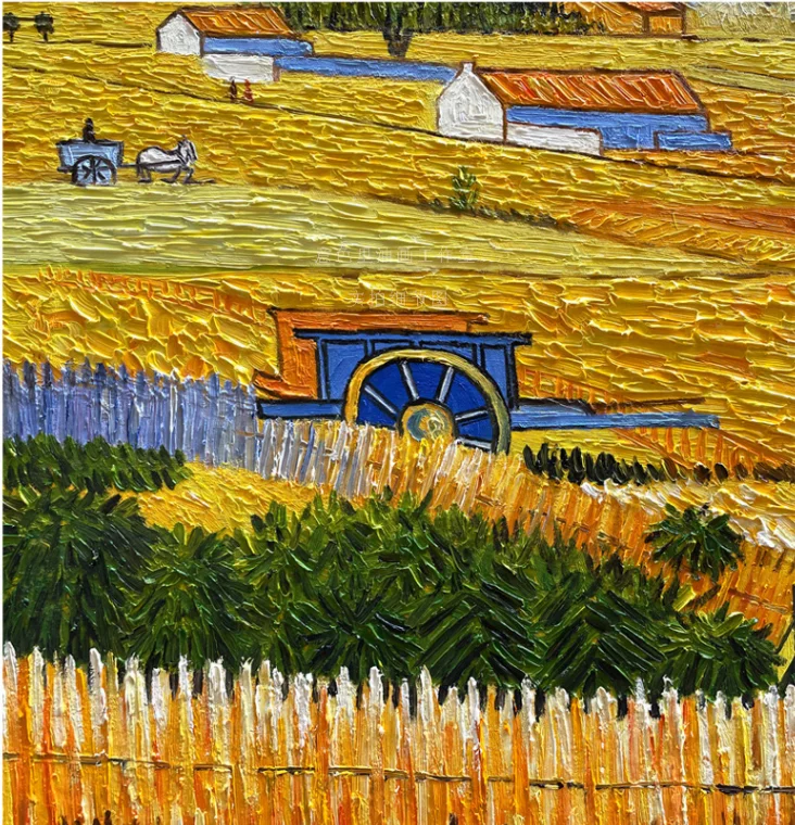 Famous Reproduction Oil Painting The Starry Night Handmade Painting Oil Wall Art Decor