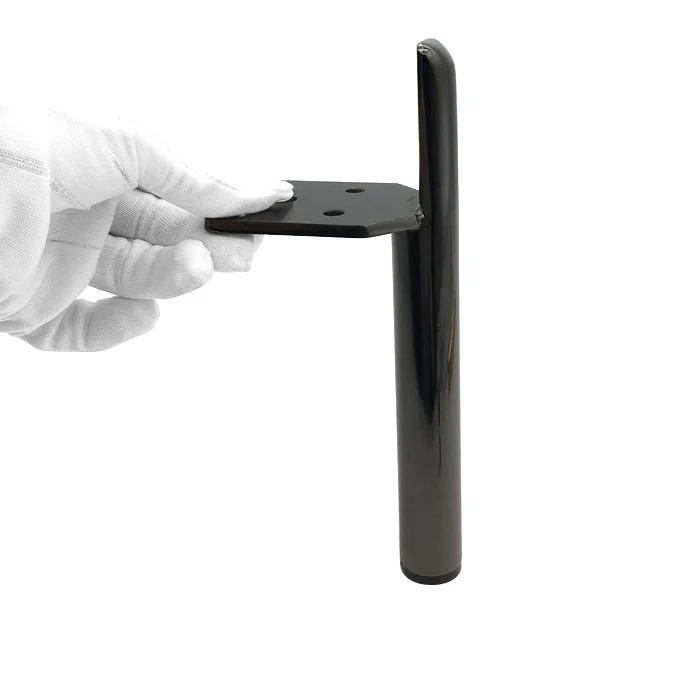 180mm black matt modern furniture accessories antique furniture legs and feet metal bar stool legs