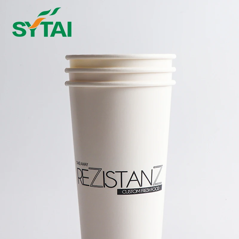 12/20oz disposable single wall paper cup making forming machine with lids