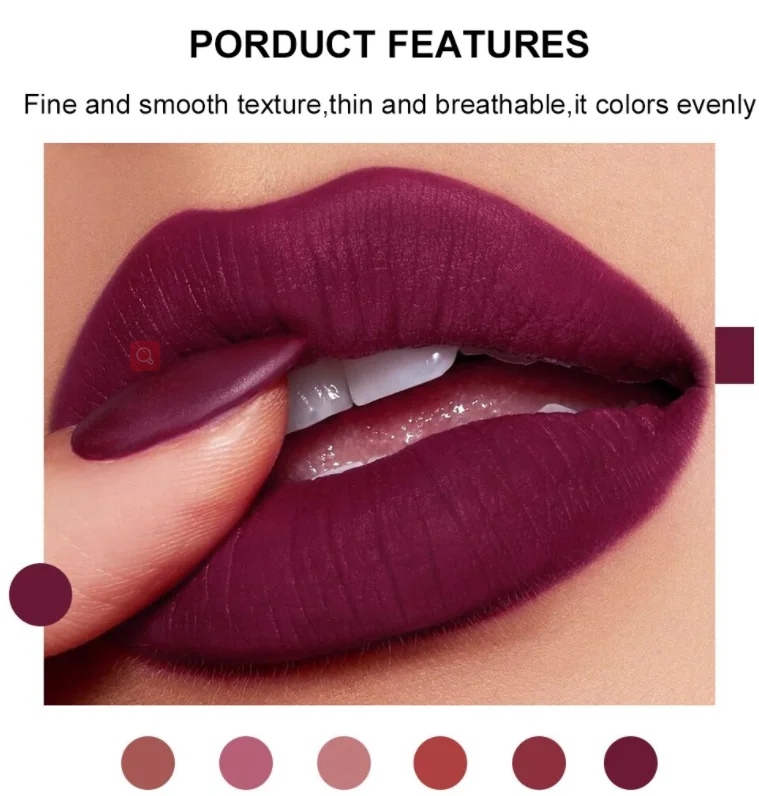 Wholesale Multi  color lips red lips rich light matte  lipstick long lasting moisture
