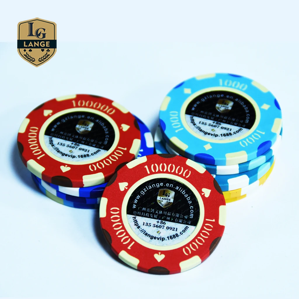 Deluxe Custom Clubs Injections 45mm Casino Chips NFC tags RFID Poker Chips