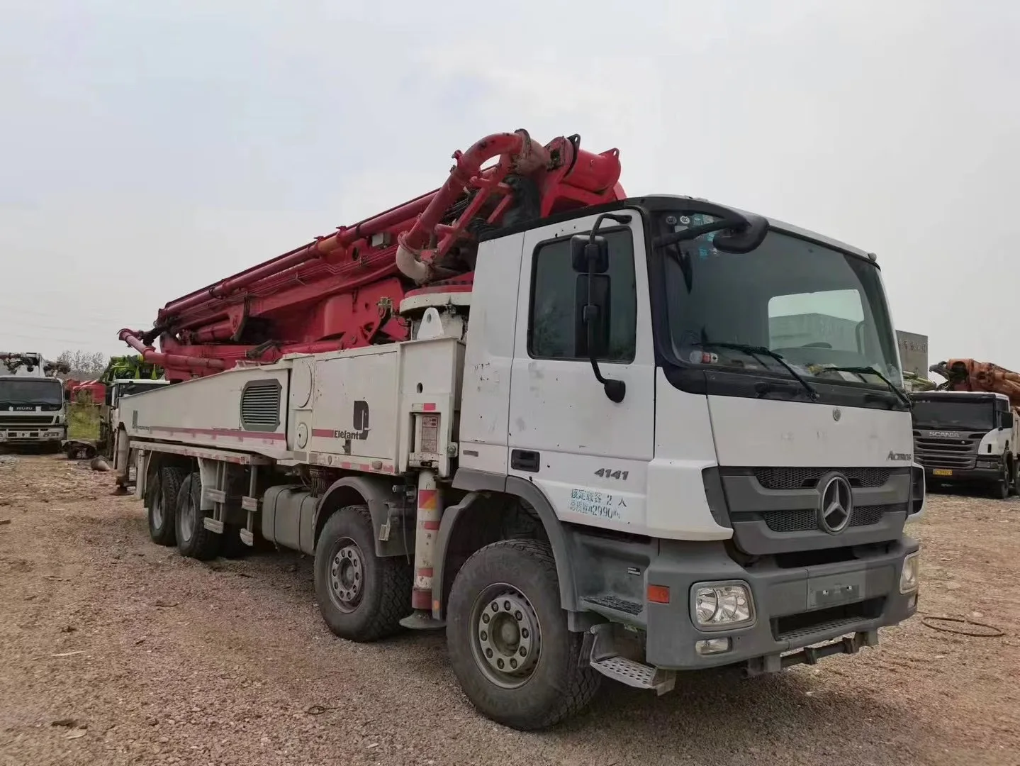 Горячая распродажа бетононасос Putzmeister SANY Zoomlion 37 м 46 38 42 52 56 66