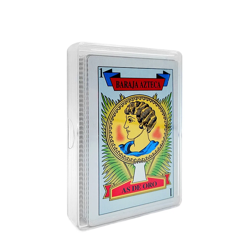 Custom Spanish Playing Card Poker Sublimation Blank Paper Playing Cards Wholesale