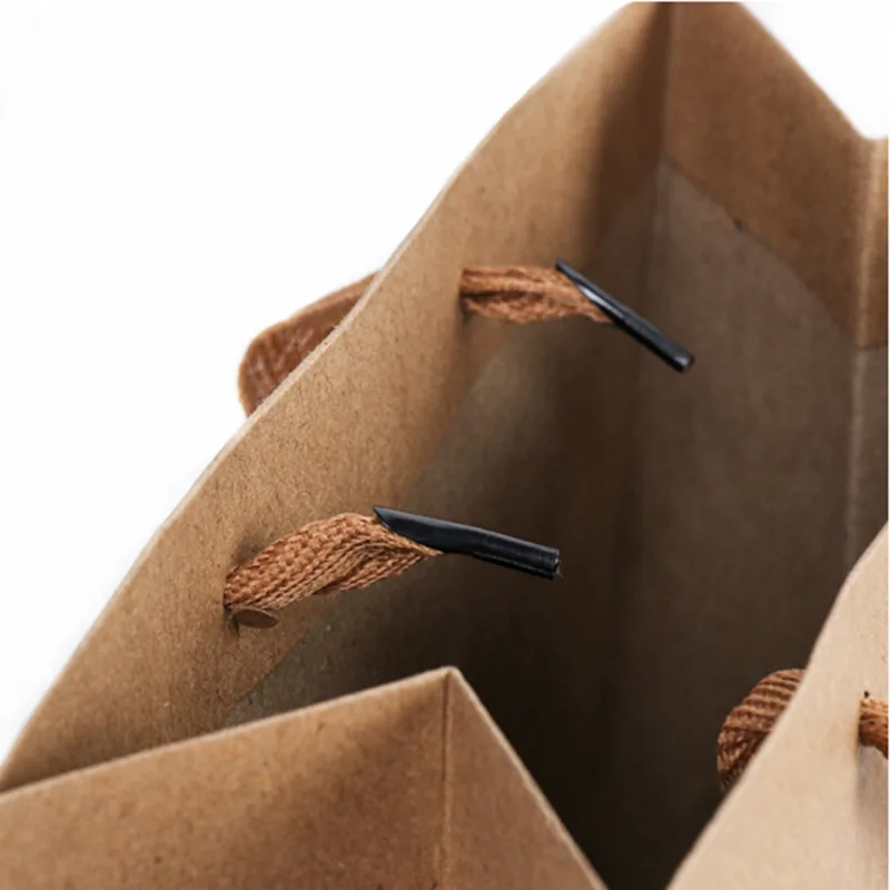 Recyclable Automatic Machine Making Small Biodegradable Paper Shopping Bag With Handle