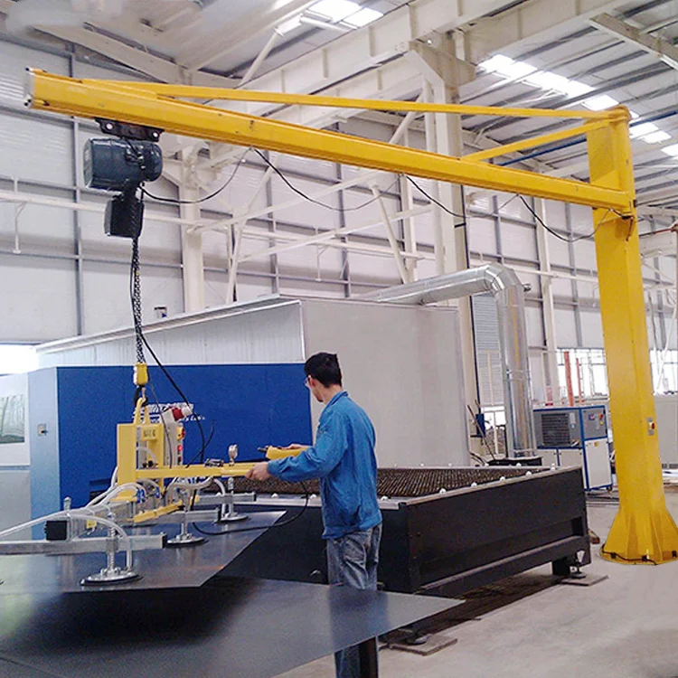 Small Lift Truck Crane Mini Pickup Hydraulic Truck Jib Crane for Sales