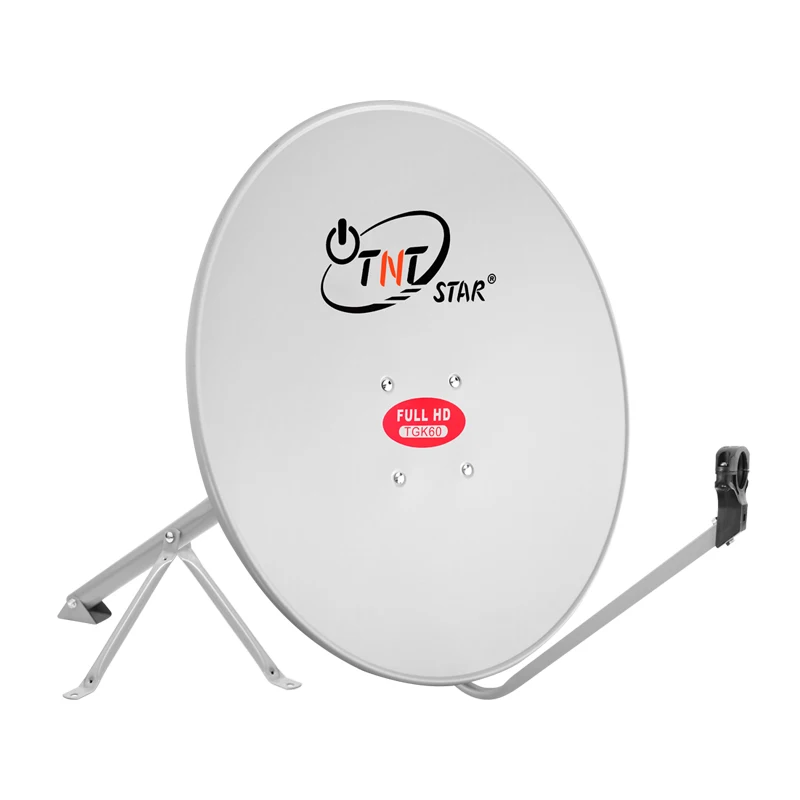 Спутниковая антенна TNTSTAR KU60 толщина 0 5 мм Ku band 1700-2700 МГц двойная поляризационная спутниковая