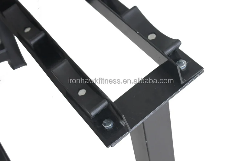 Ironhawk Hot Sale Gym Equipment Two-layer Dumbbell  Rack 10 Pairs Dumbbell Storage Dumbbell Rack