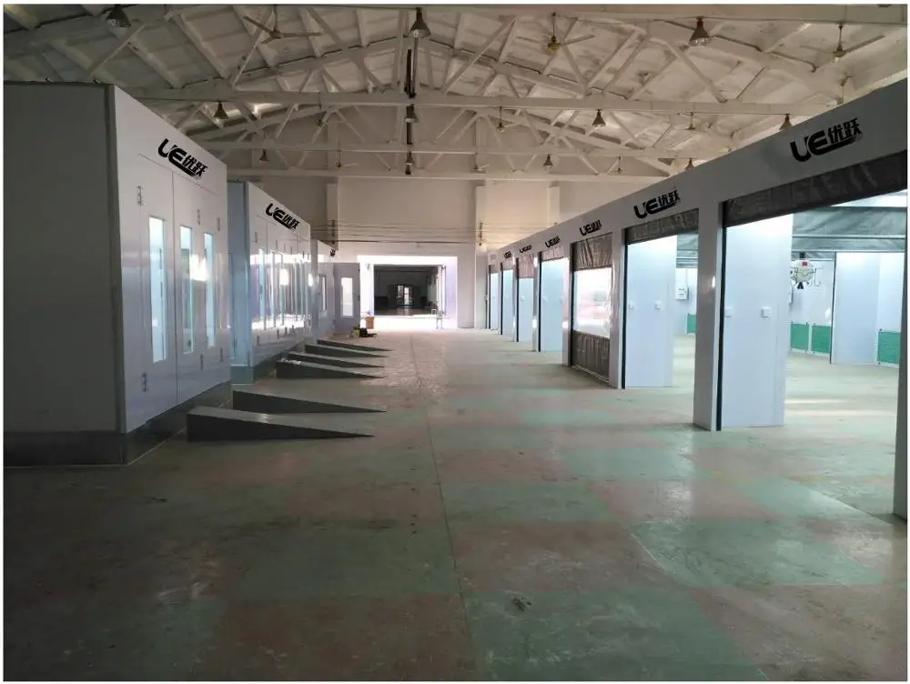 Автомобильная кабина для распыления краски UE-Econ, сертифицированная кабина для распыления краски в комнате, кабина для распыления краски