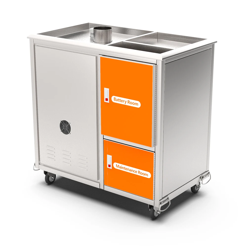 20bar high pressure LPG gas mobile steam car wash machine for door to door car wash