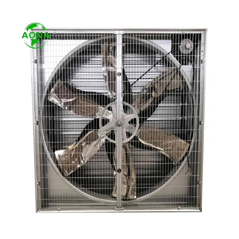 Metal industrial ventilation fans push pull extraction drop hammer extractor poultry farm greenhouse axial flow exhaust fan