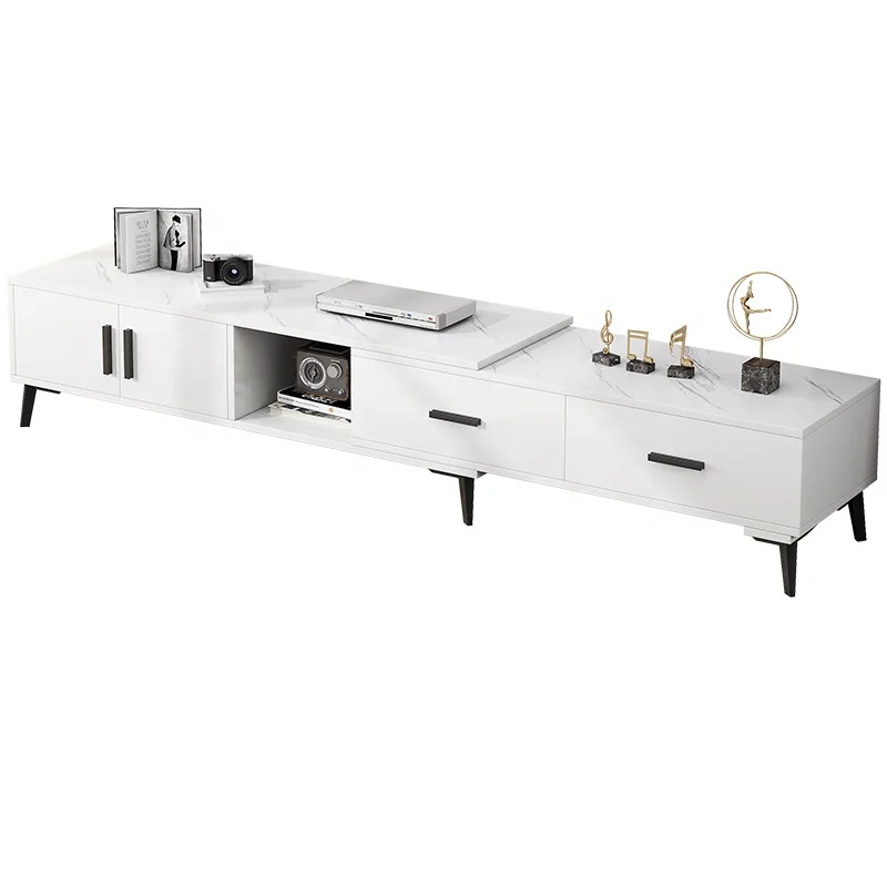 Modern TV Cabinet Television Media With Drawer Shelves Stand Shelf Set Display Storage Cabinets