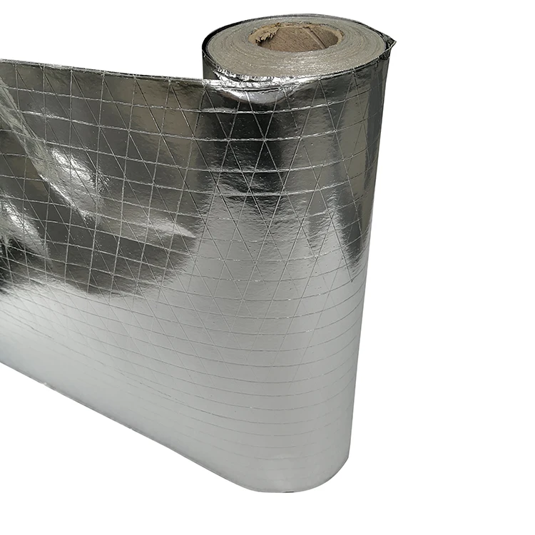 heat resistant roofing insulation aluminum foil paper fiberglass scrim kraft paper foil insulation