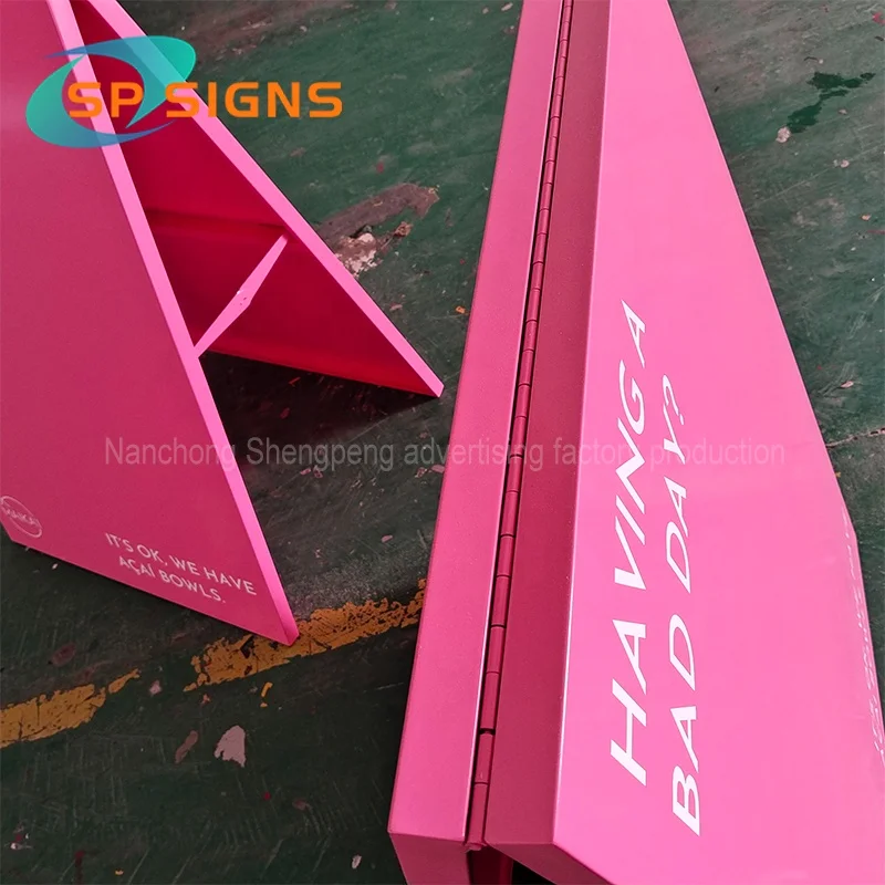 SP factory Custom портативный складной A-Frame стоячий без парковки скользкий Дорожная безопасность влажный пол предупреждающая доска предупреждающие знаки опасности