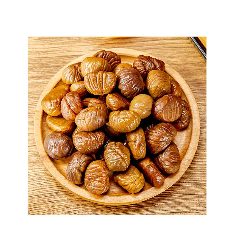 Multifunctional snack cooked chestnut food snacks chestnuts peeled with high quality