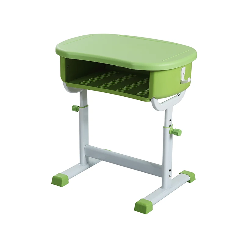 Wholesale College Class School Furnitures One-person Desk And Chair For Students