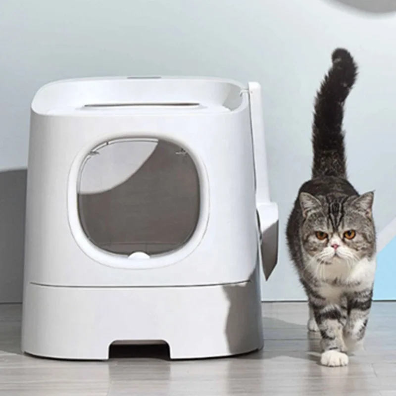 App smart cat litter box toilet wifi gravity sensor automatic self-cleaning cat litter box deodorizer litter tray
