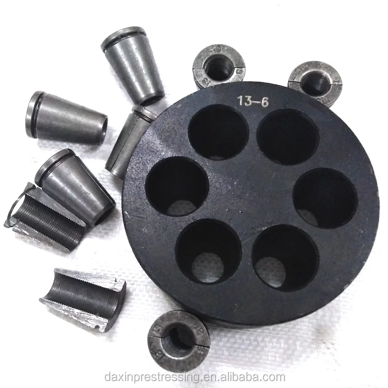 6 Holes 1524mm Prestressed Concrete Anchorage  for post tensioning