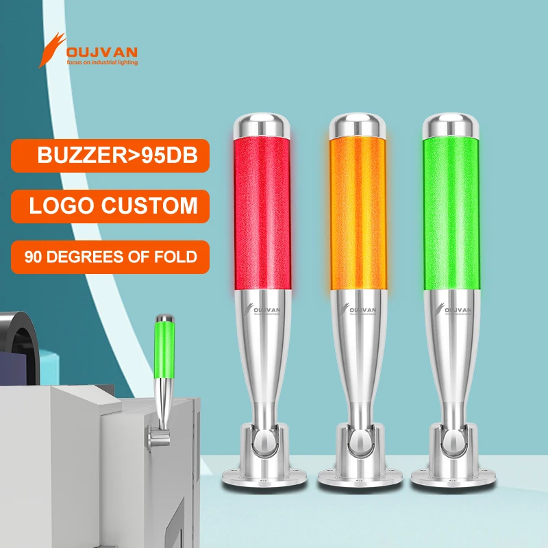 Industrial Machine Tool Led Flash Explosion Proof Signal Indicator Stack Light Lighting Buzzer