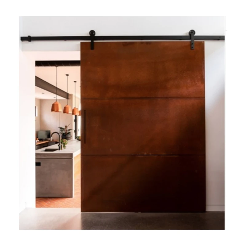 High Quality Waterproof Liquid Metals Building Wall Background Panel Brown Rust Liquid Metal Panel