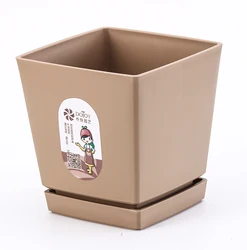 decorative plant pots indoor rectangular flower pot cheap