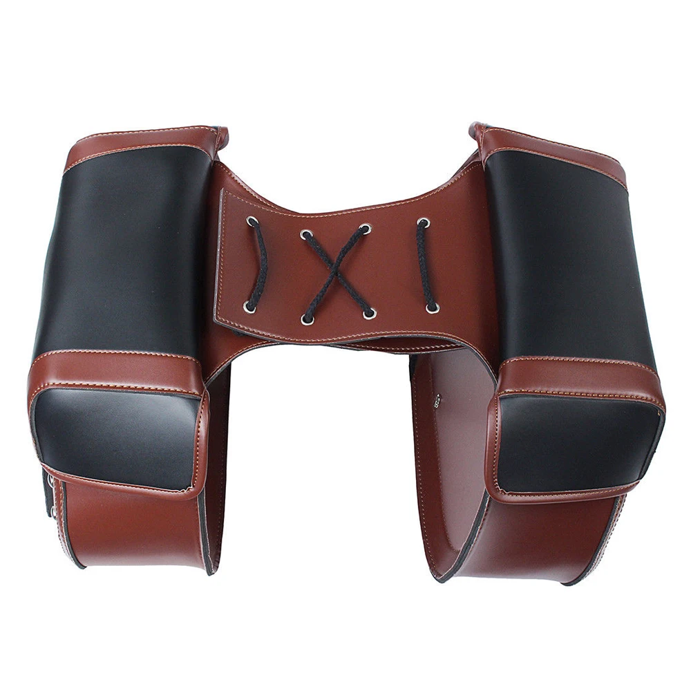 Saddle bags for motorcycle travel with classic styling and timeless Messenger Bag Vintage Crossbody Satchel Canvas Leather bag