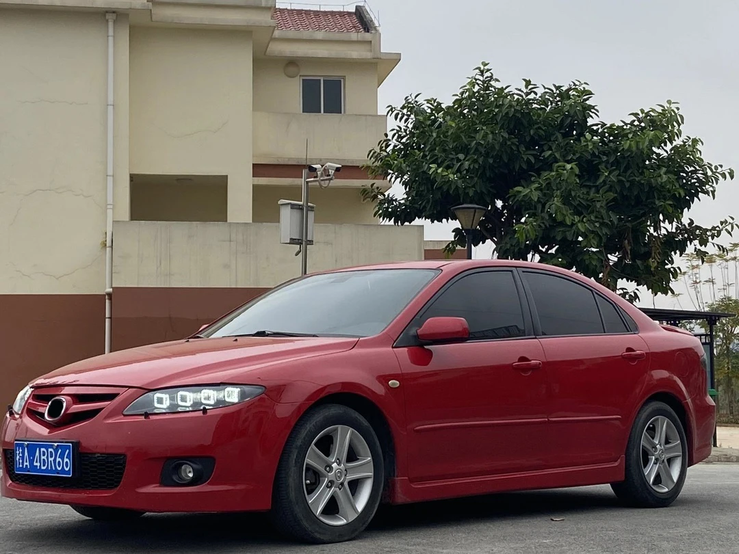 AKD Car Model For Mazda 6 Mazda6 2004-2013 LED Headlight DRL Fog Lamp Turn Signal Light Low & High Beam Projector 4 Lens