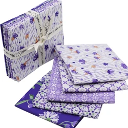 5pcs 18'x21' Floral Lowest Price Wholesale Fat Quarters Fabric Bundles Quality Patchwork Quilting Fabric