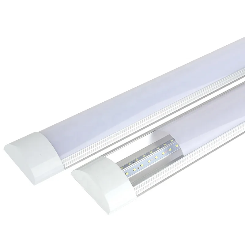 Indoor Batten Linear Lamp Aluminum and PC Housing PF0.9 Driver 110V 220V Purification Light LED Tube Lights 4FT 40W with SKD