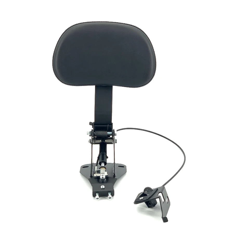 
High-quality motorcycle driver sponge leather safety backrest suitable for Harley-Davidson big gliding 