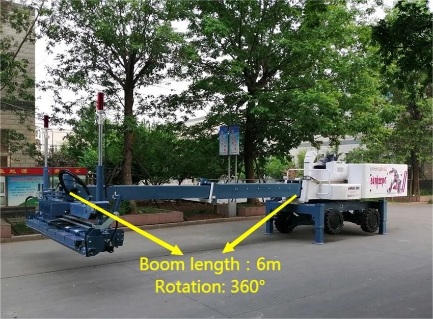 Бетон бум Тип лазерная стяжка пола машина бетона делая машину
