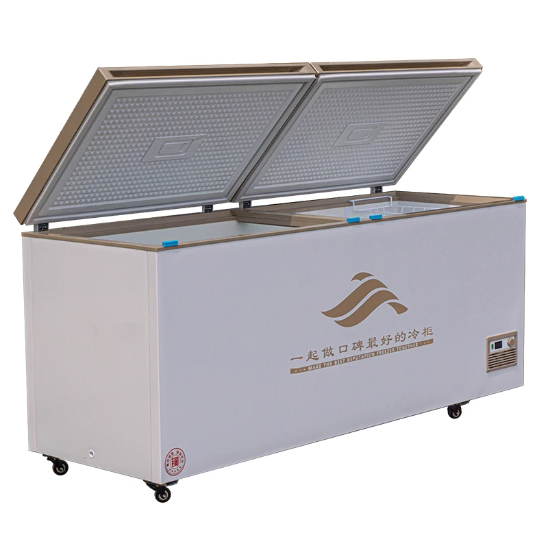 HAOYOU Horizontal top open White Wholesale Cheap Home chest refrigerator upright freezer good deep freezer