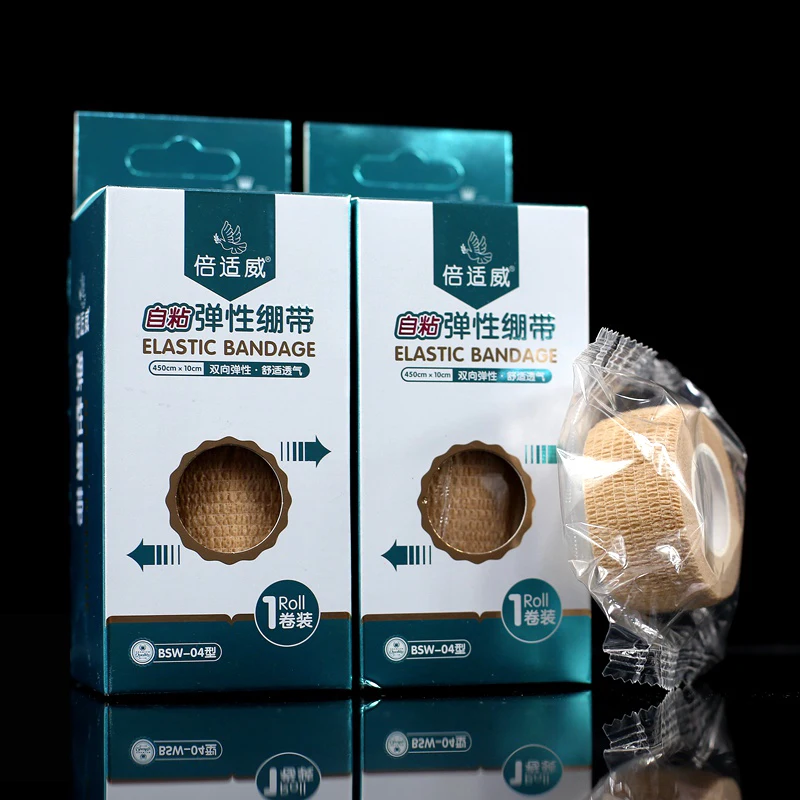 Medical Consumable High Elasticity Non Woven Self Adhesive Bandage