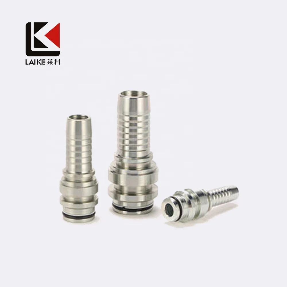 60011 SAE STAPLE LOCK MALE FITTING WITH O-RING HOSE TERMINAL