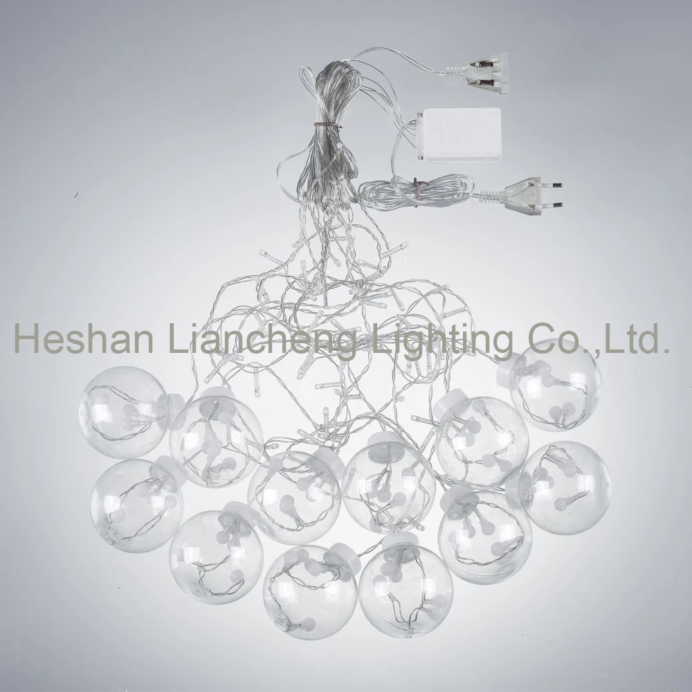 Led Twinkle Fairy Decorative Lights Colourful Luces Navidad Garland Christmas Led Globe Curtain Led Lights