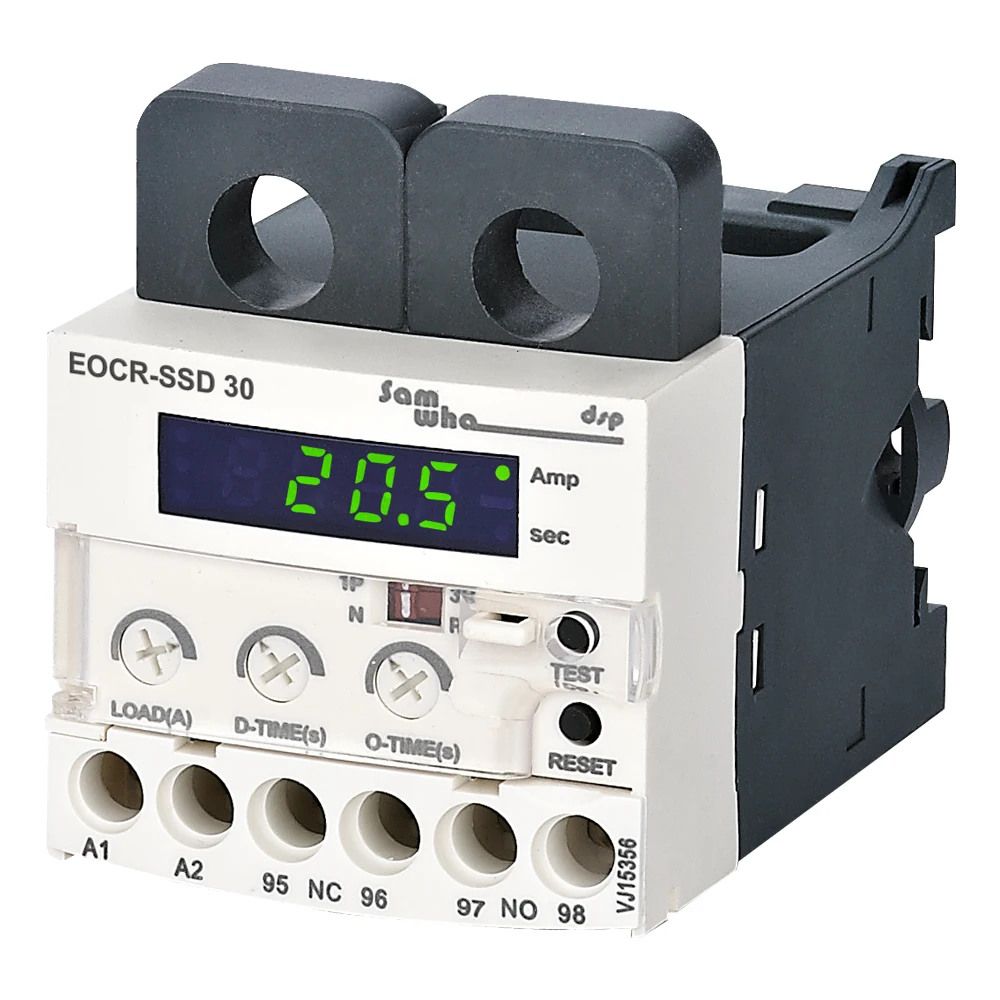 Samwha-dsp Eocr-ssd-30-220 миниатюрный 3-фазный цифровой управление реле защиты