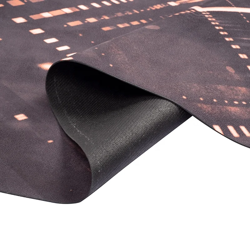 Exercise Wide Shaped Suede Workout Pilates Reformer Mat