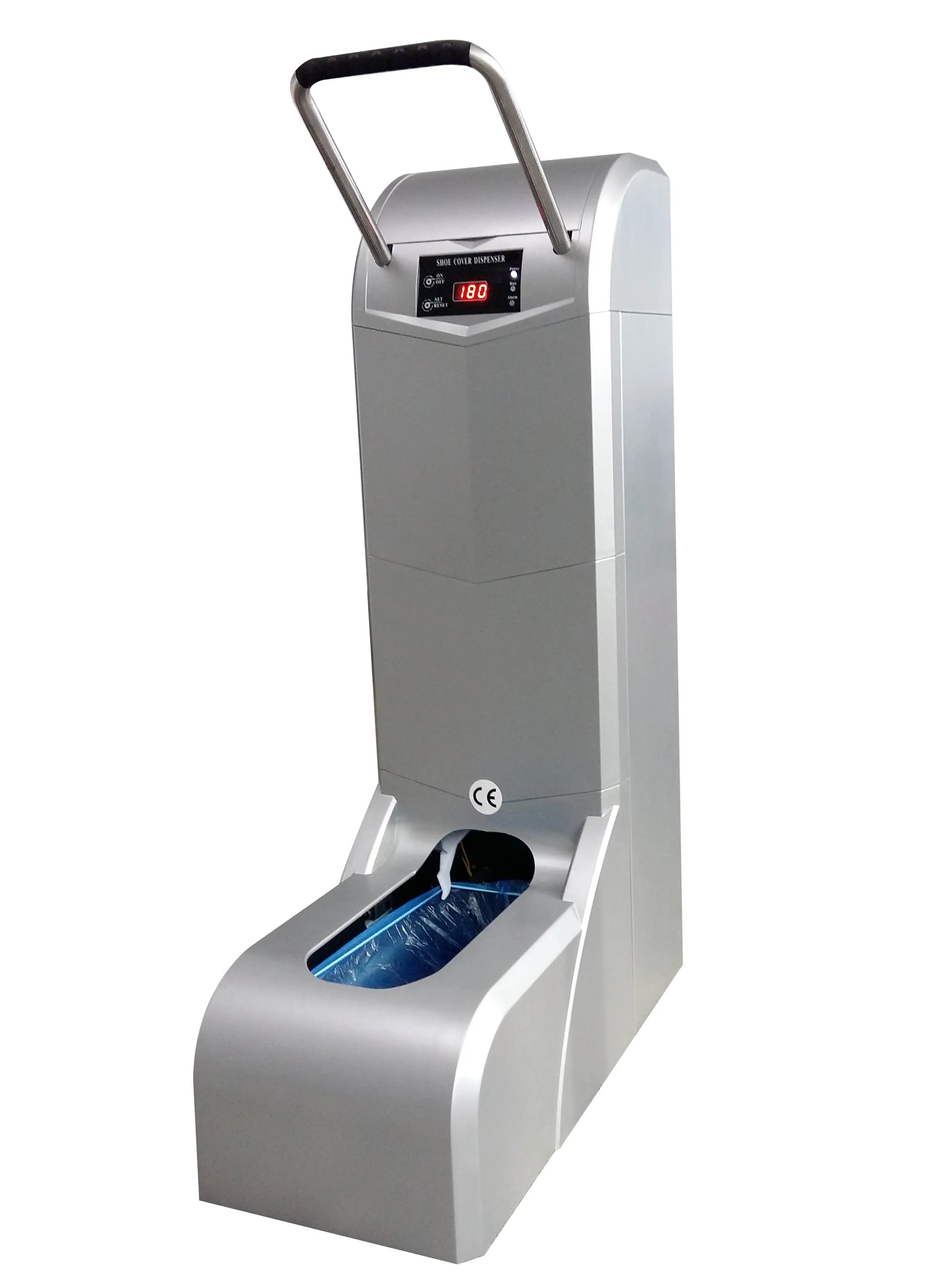 China supplier automatic disposable shoe cover dispenser for cleanroom
