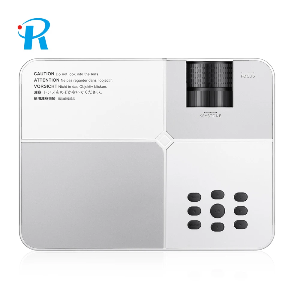 FCC CE PSE ROHS Factory Wholesale and hot Selling Led Home Cinema Proyector For H3