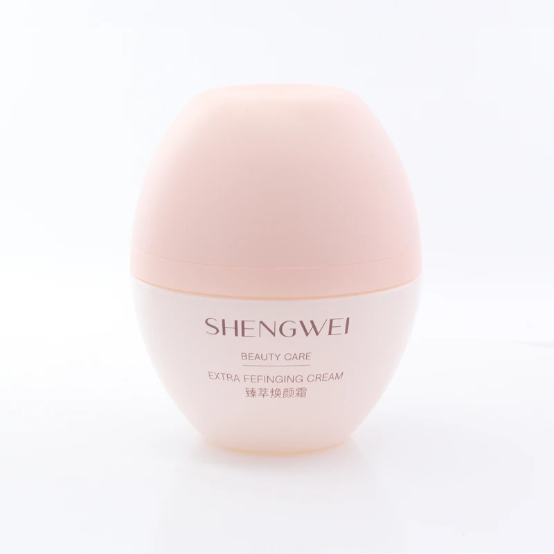 unique round glass bottle luxury skincare egg packaging design my cosmetics glass bottle