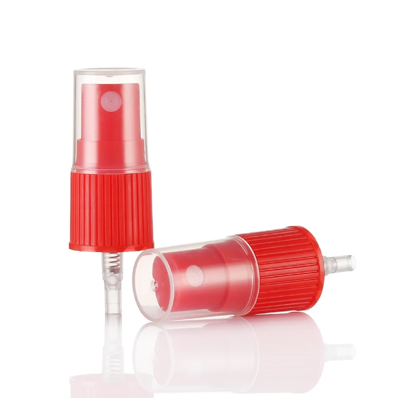 Red color plastic spray pump fine mist sprayer 18/410 fine mist spray pump for plastic bottle