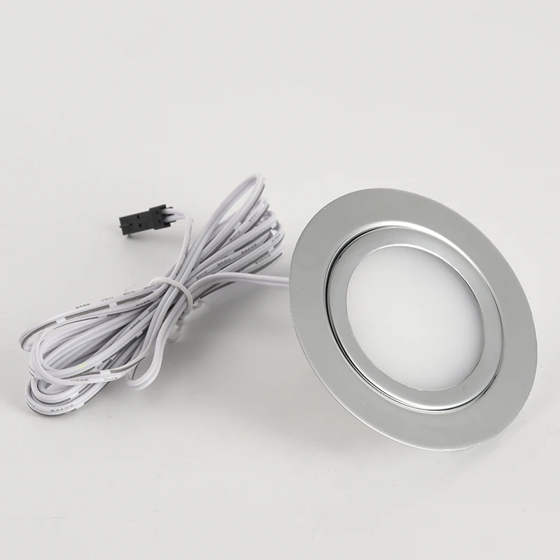 LED Cabinet Down Light LED 2.5W 230V Recessed 60mm Hole Inground Light Bulb 60mm 2 1/2inch Cabinet Kitchen Cupboard Light Bulb