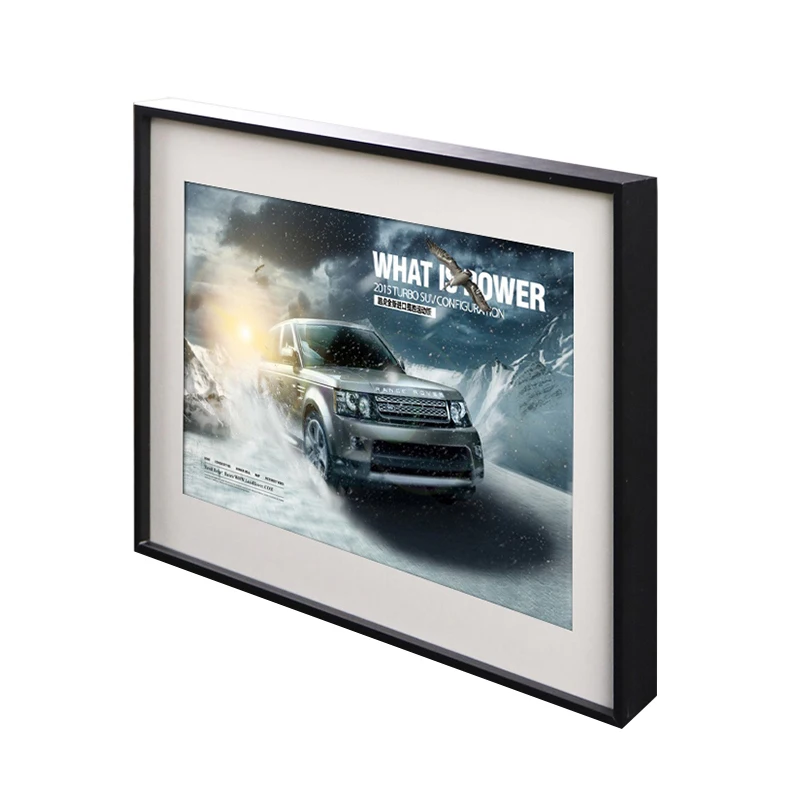 Factory wholesale aluminum photo frame picture frame business license frame